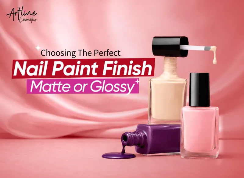 Choosing The Perfect Nail Paint Finish Matte or Glossy