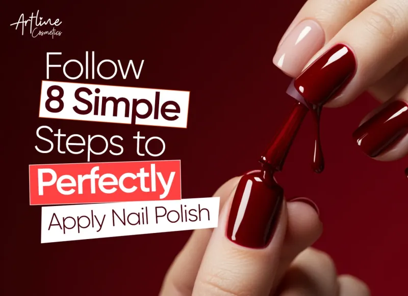 Follow 8 Simple Steps to Perfectly Apply Nail Polish