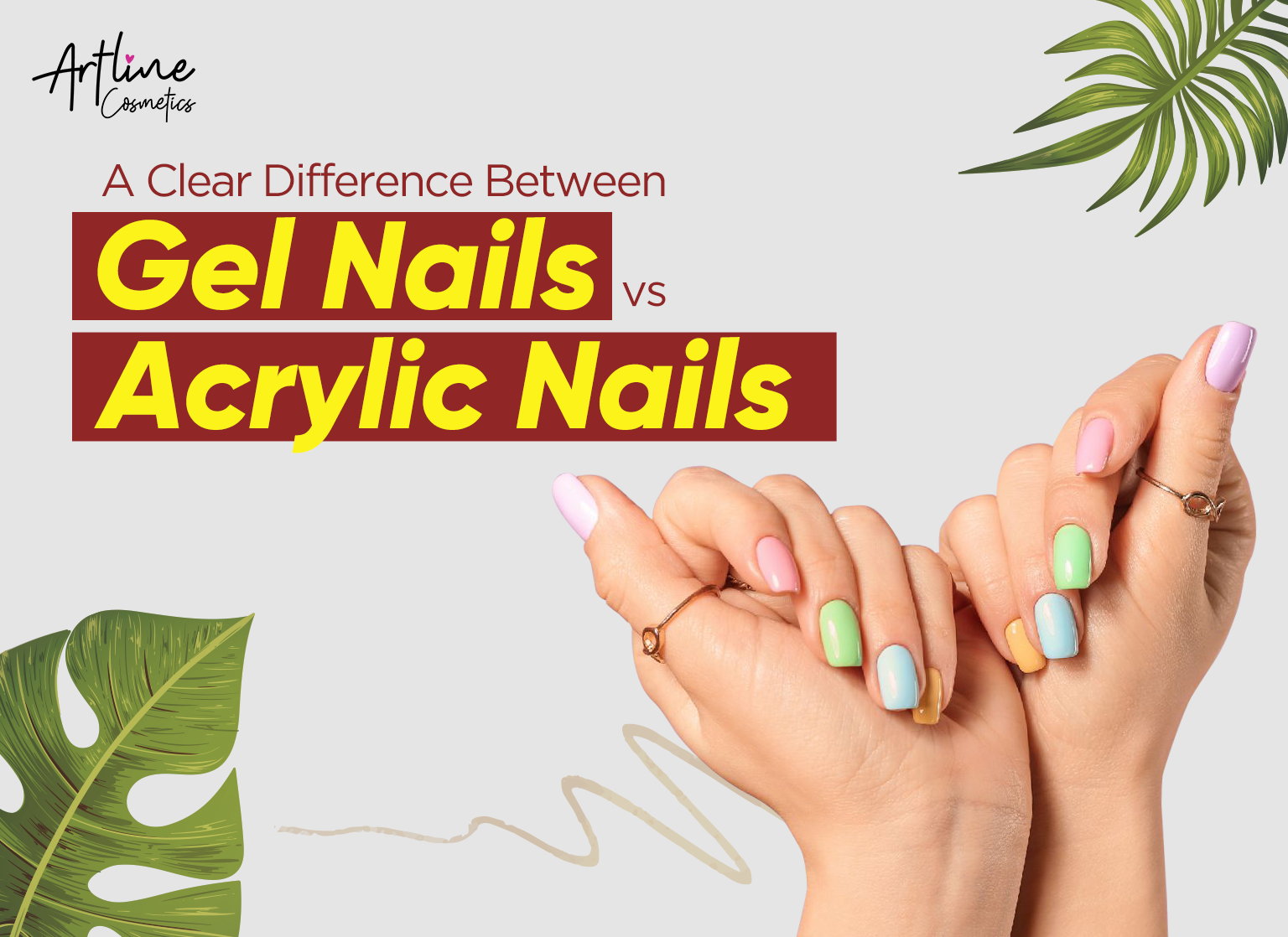 Gel Nails vs Acrylic Nails